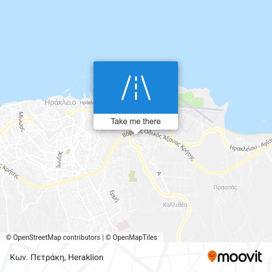Κων. Πετράκη map