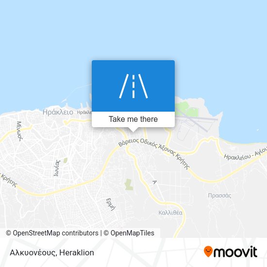 Αλκυονέους map