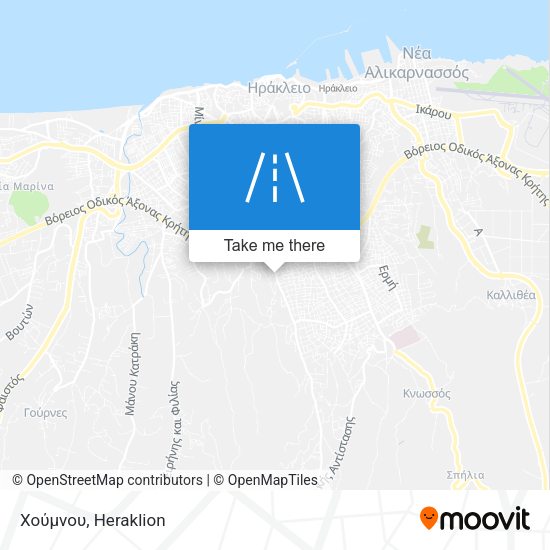 Χούμνου map