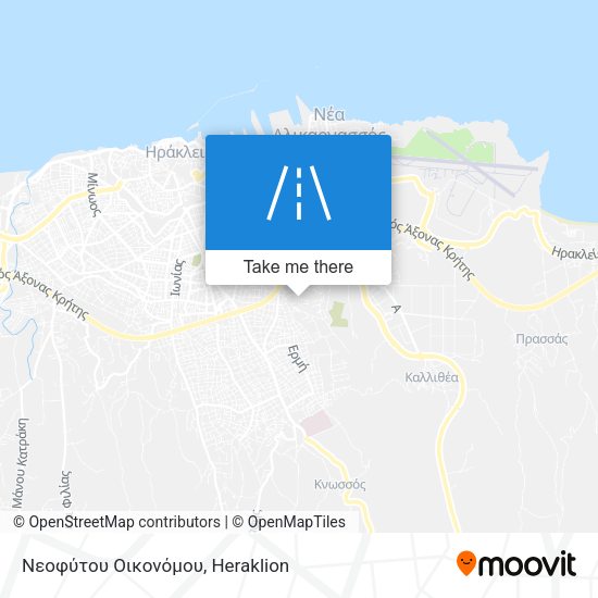 Νεοφύτου Οικονόμου map