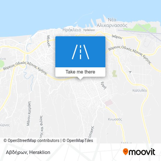Αβδήρων map