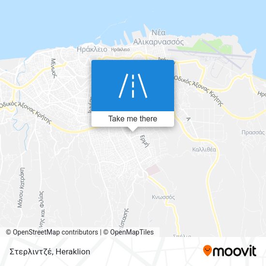 Στερλιντζέ map