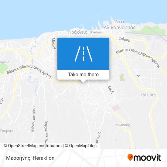 Μεσσήνης map