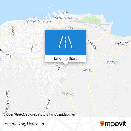 Υπερίωνος map