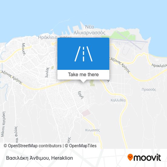 Βασιλάκη Άνθιμου map