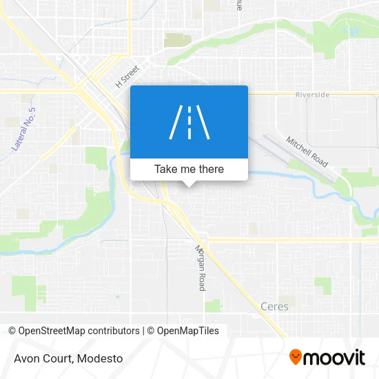 Avon Court map