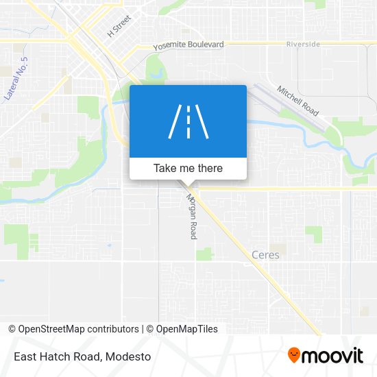 Mapa de East Hatch Road