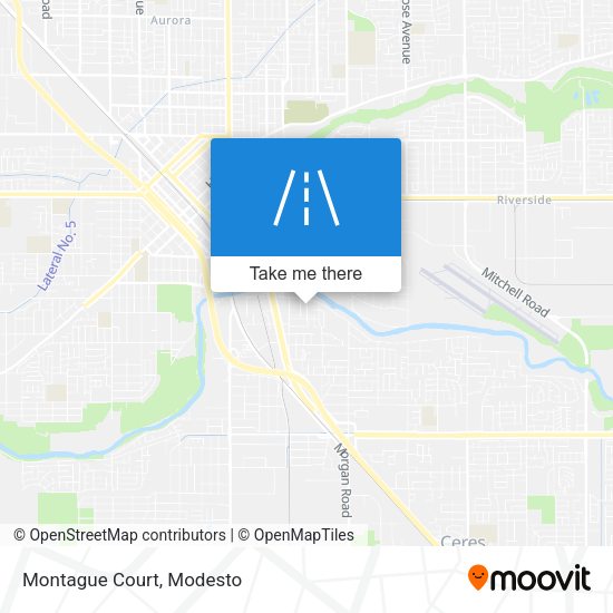 Montague Court map