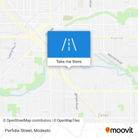 Perfidia Street map