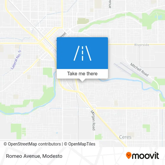 Romeo Avenue map
