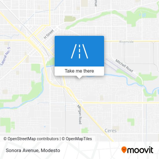 Mapa de Sonora Avenue