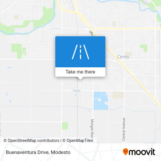 Buenaventura Drive map