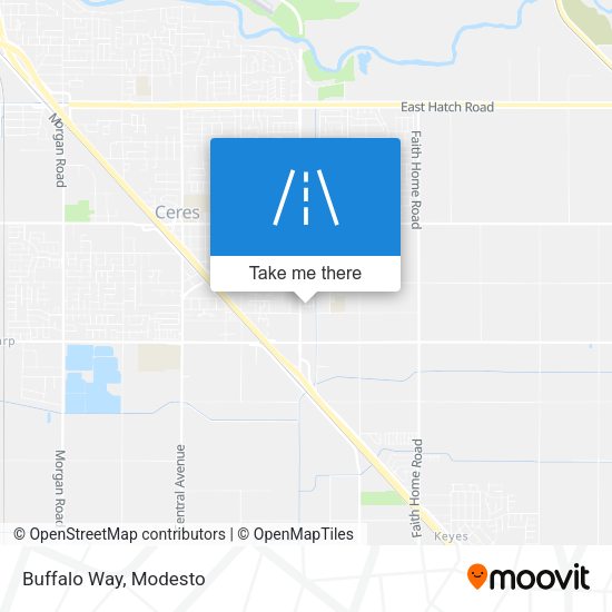 Mapa de Buffalo Way