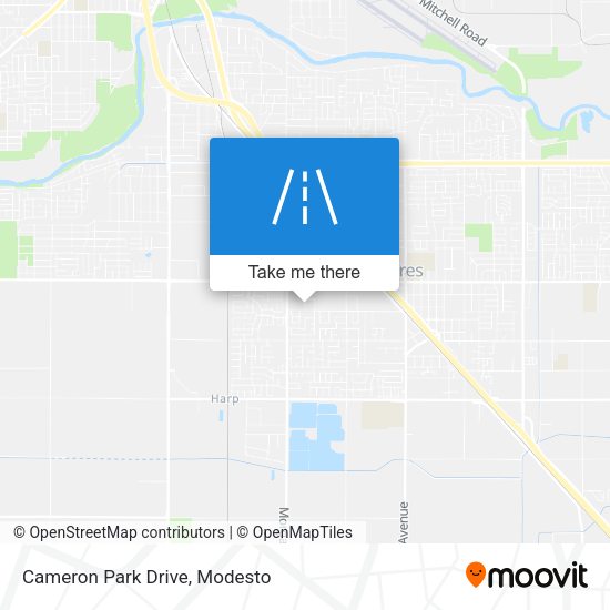 Mapa de Cameron Park Drive