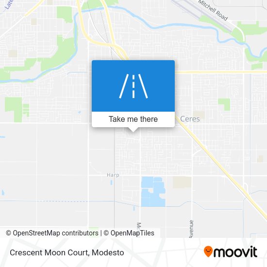 Mapa de Crescent Moon Court