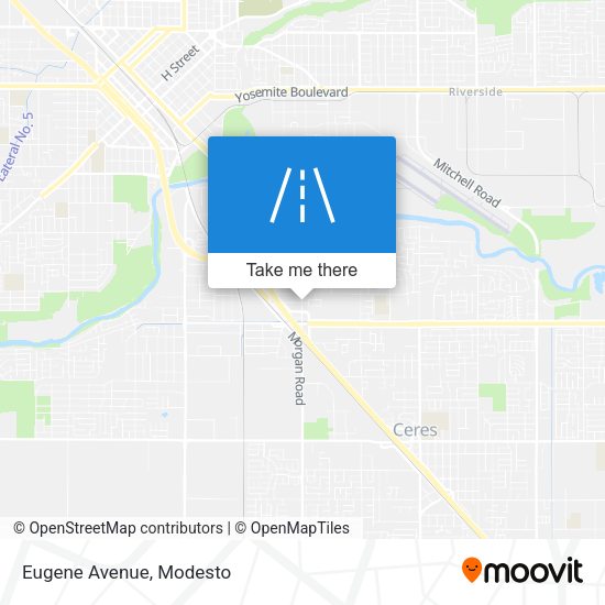 Eugene Avenue map