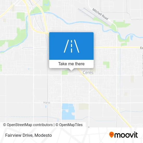 Fairview Drive map