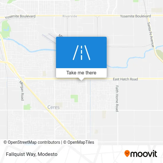 Fallquist Way map