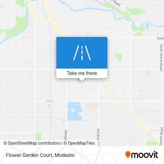 Flower Garden Court map