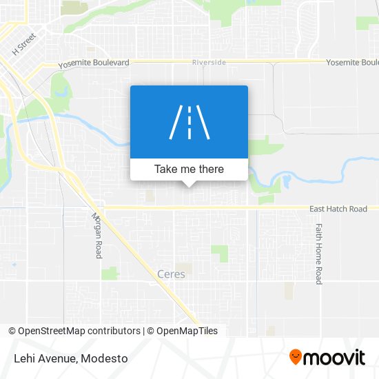 Lehi Avenue map