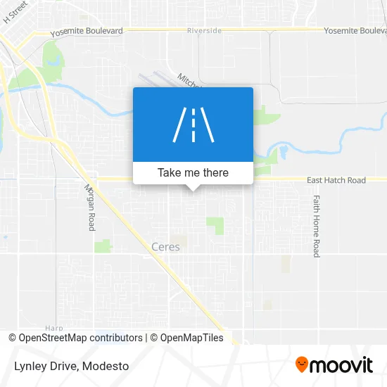 Lynley Drive map