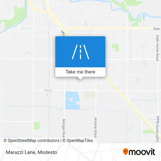 Marazzi Lane map