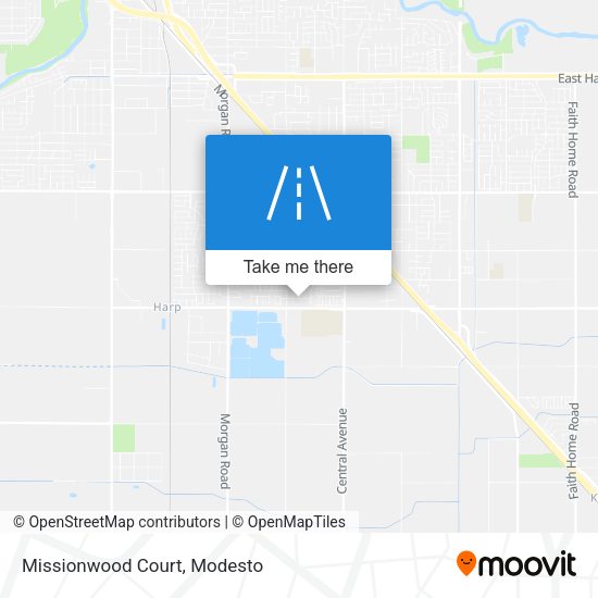 Mapa de Missionwood Court