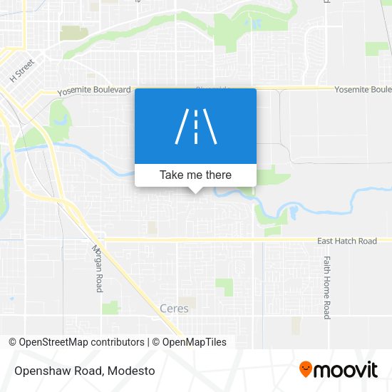 Openshaw Road map