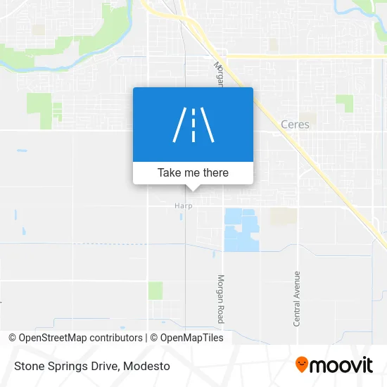 Stone Springs Drive map