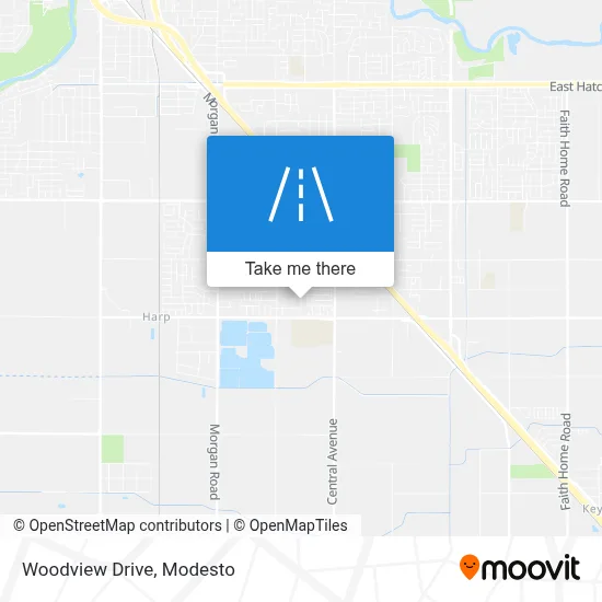 Woodview Drive map