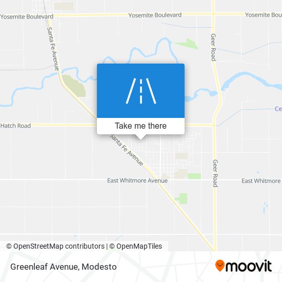 Greenleaf Avenue map