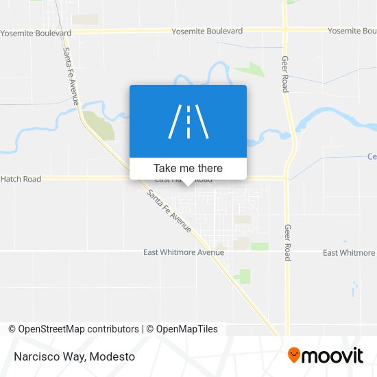 Mapa de Narcisco Way