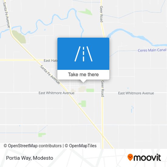 Mapa de Portia Way