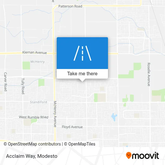 Acclaim Way map
