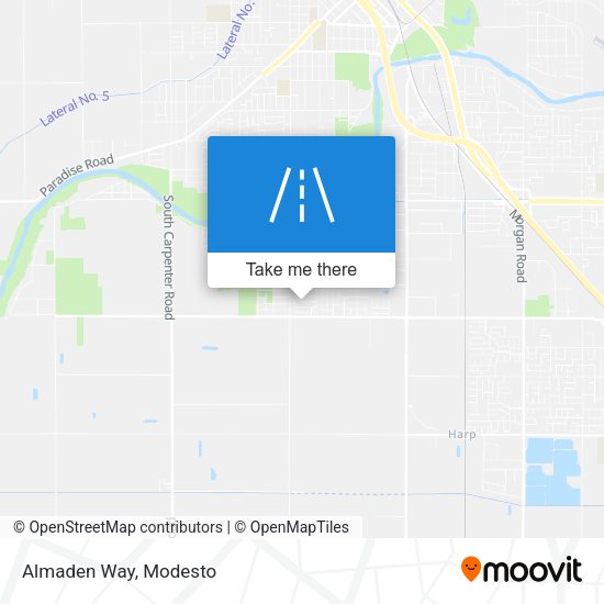 Mapa de Almaden Way