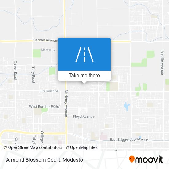 Almond Blossom Court map