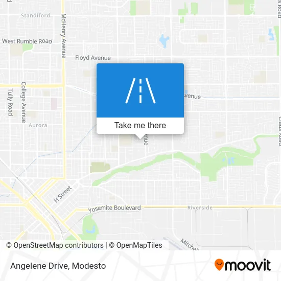Angelene Drive map