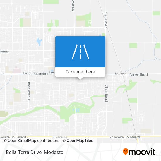Bella Terra Drive map
