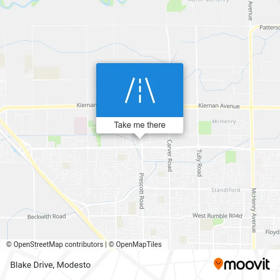 Blake Drive map