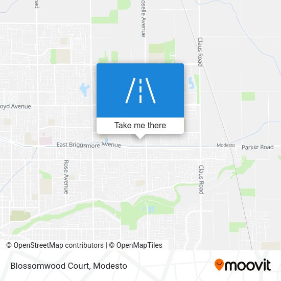 Mapa de Blossomwood Court