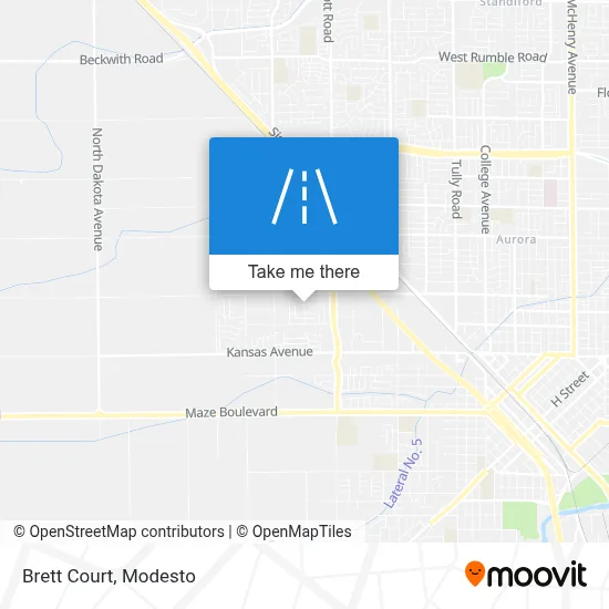 Brett Court map