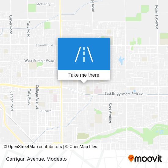 Mapa de Carrigan Avenue