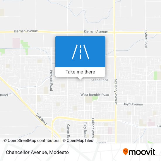 Mapa de Chancellor Avenue