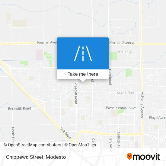 Chippewa Street map