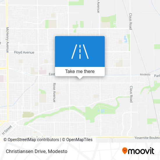 Christiansen Drive map