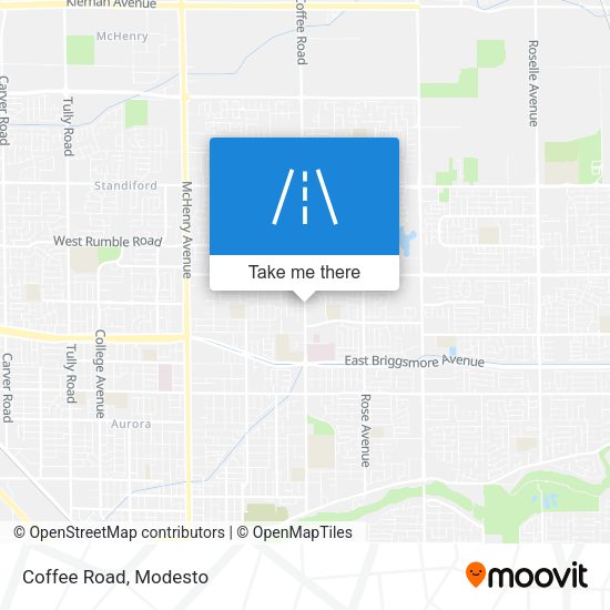Mapa de Coffee Road