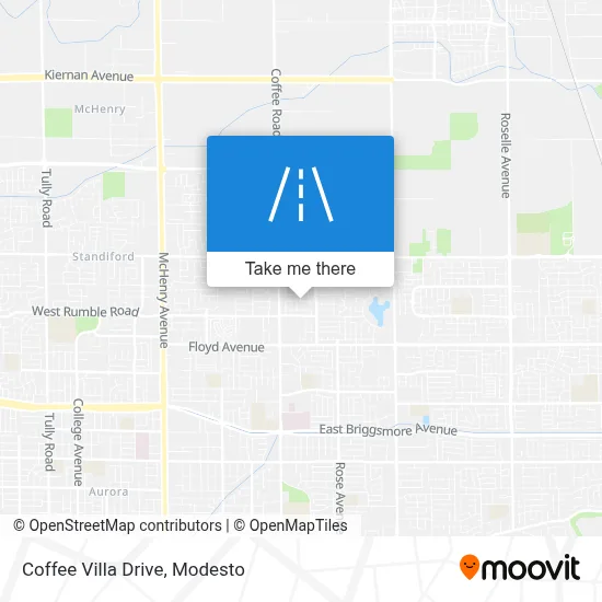 Coffee Villa Drive map