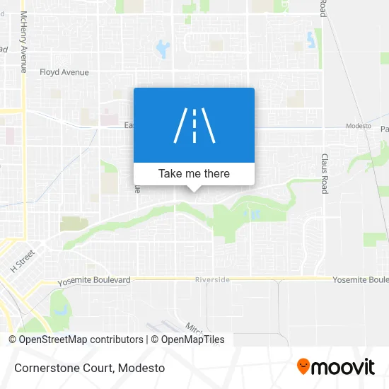Cornerstone Court map