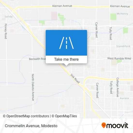 Crommelin Avenue map