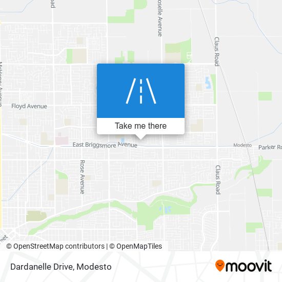 Dardanelle Drive map